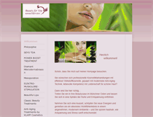 Tablet Screenshot of beauty-for-you.org